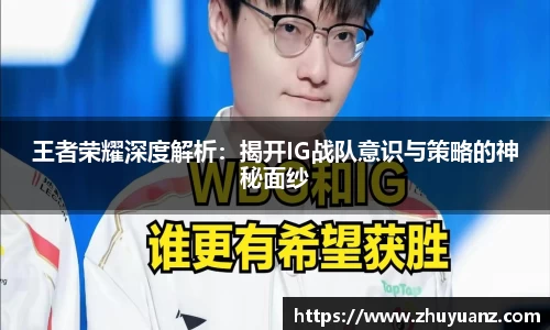 王者荣耀深度解析：揭开IG战队意识与策略的神秘面纱